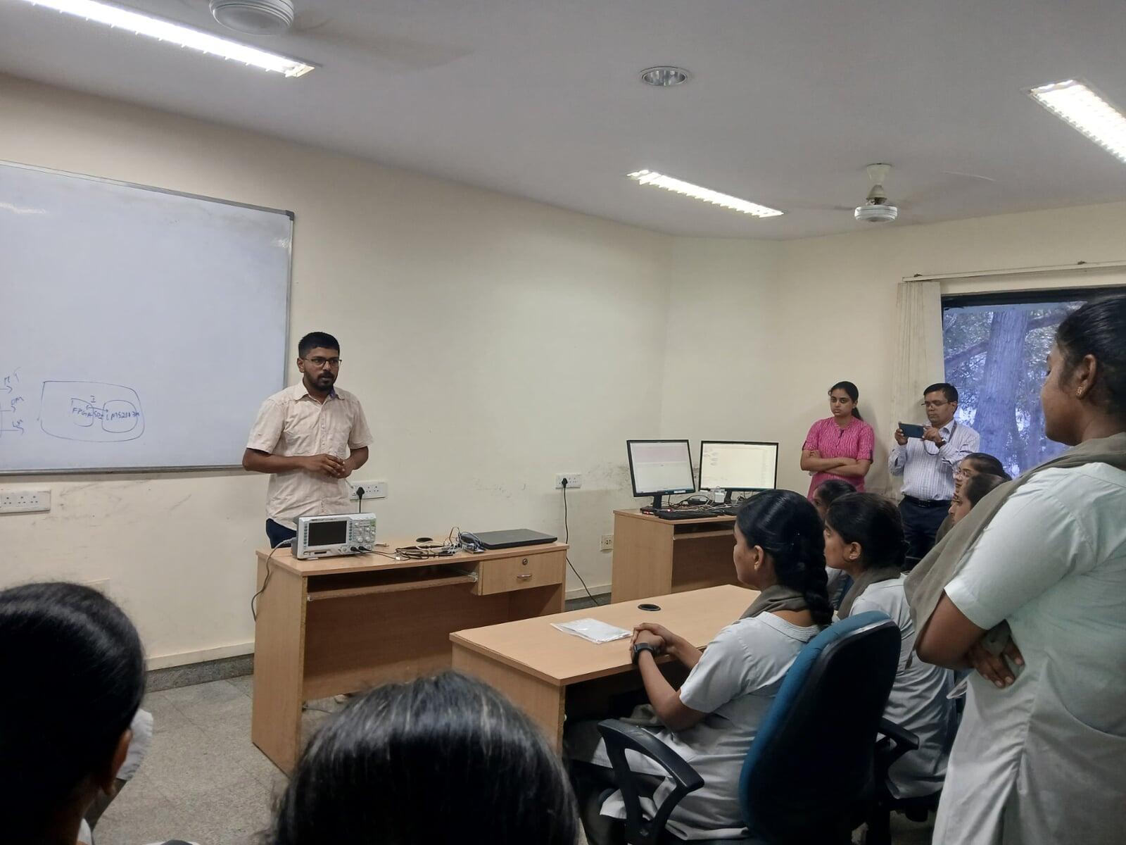 student classroom training image